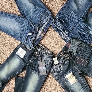 Almost famous jeans size 1 and 3